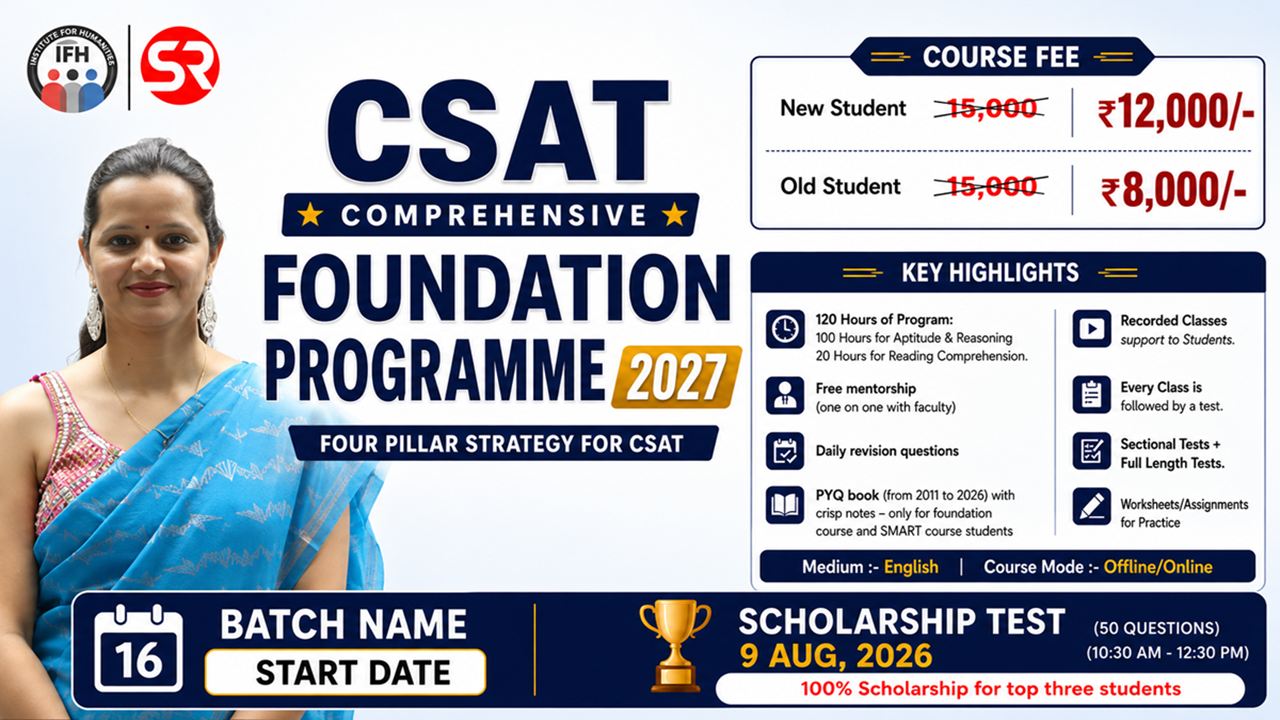 CSAT Comprehensive Foundation Programme 2027