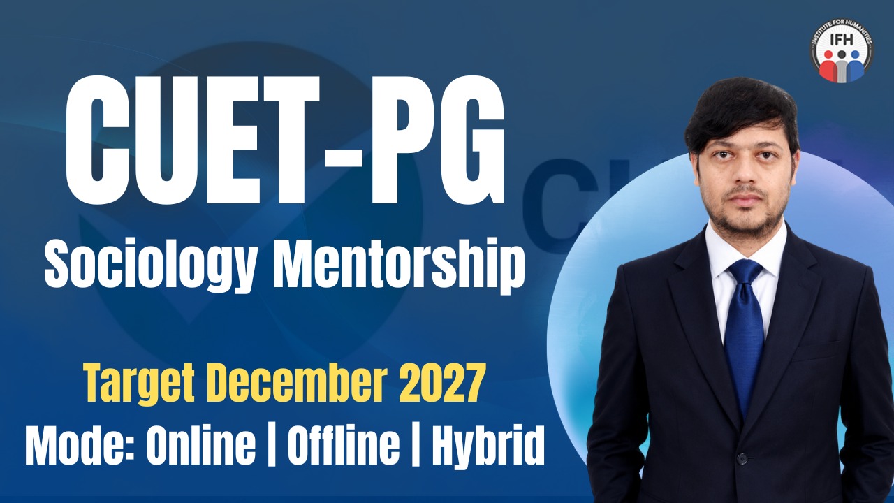 CUET PG (Sociology) Program 2027