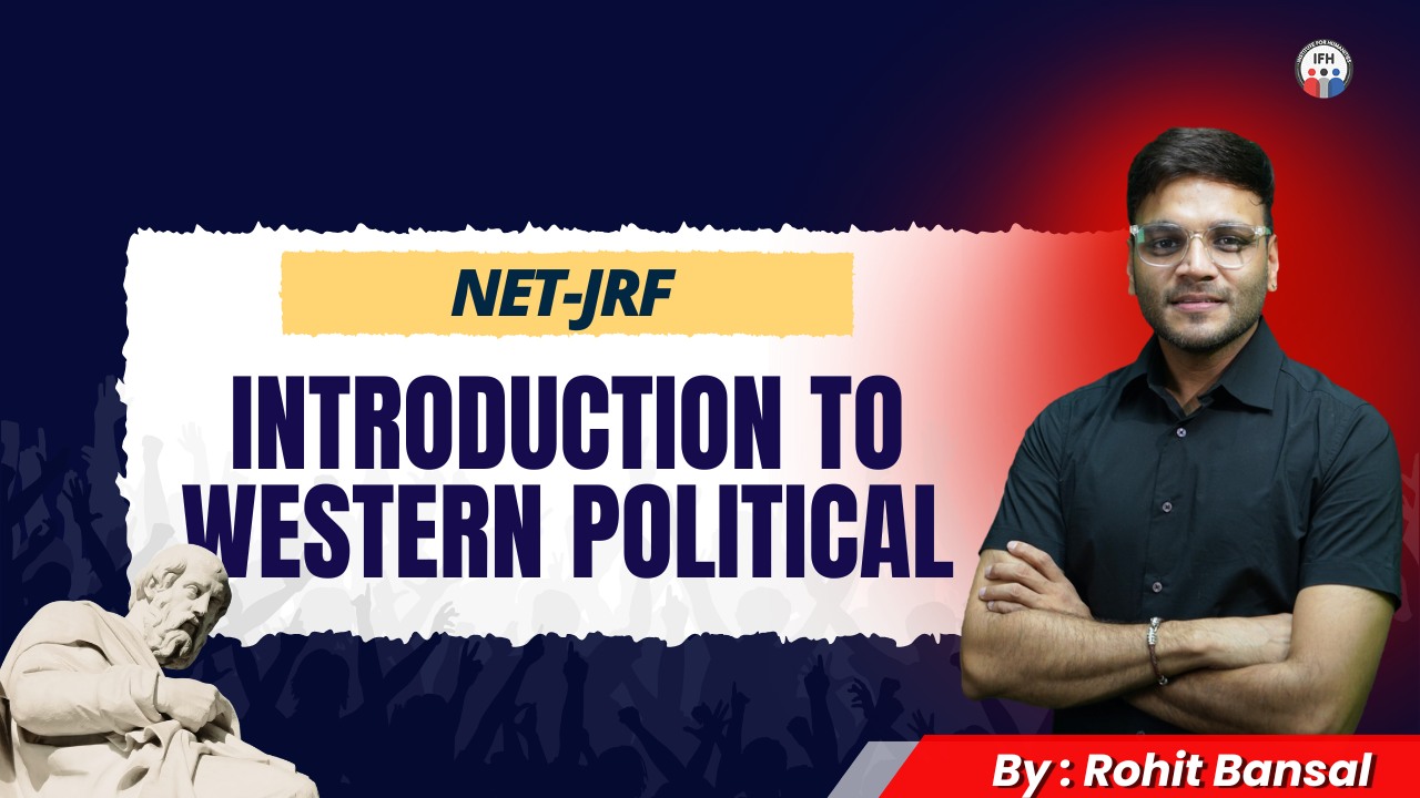 Lecture 1: Introduction to Western Political Thought